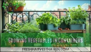 growing vegetables in containers