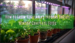 growing vegetables indoors during winter