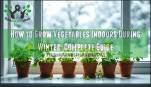 growing vegetables indoors during winter