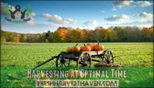 harvesting at optimal time