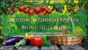 harvesting for flavor and nutrition