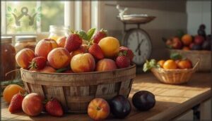 harvesting, storing, and using homegrown fruit