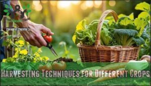 harvesting techniques for different crops