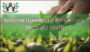 harvesting techniques for maximum flavor