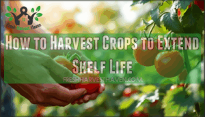 harvesting techniques to extend shelf life