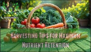 harvesting tips for maximum nutrient retention