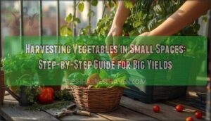 harvesting vegetables in small spaces harvesting vegetables in small spaces