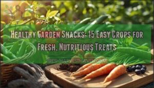 healthy garden snacks