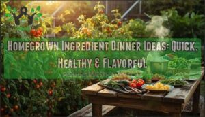 homegrown ingredient dinner ideas