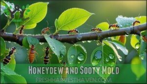 honeydew and sooty mold