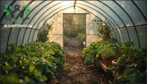hoop houses and high tunnels