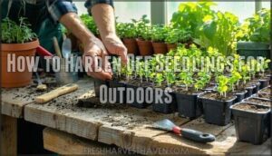 how to harden off seedlings for outdoors