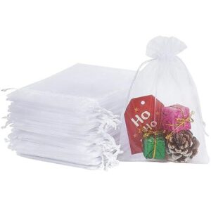 HRX Package 100pcs White Organza B073J4RS9C