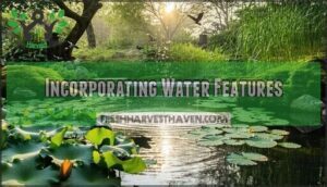 incorporating water features