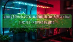 indoor herb garden lighting needs