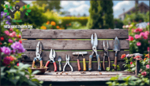 inspect and maintain gardening tools
