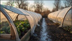 installing row covers, cold frames, and low tunnels installing row covers, cold frames, and low tunnels