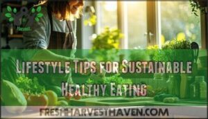 lifestyle tips for sustainable healthy eating