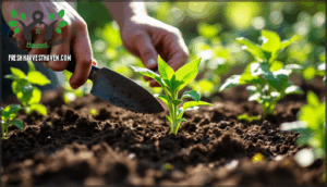 maintain beds through the growing season