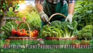 maintaining plant productivity after harvest