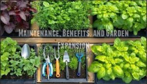 maintenance, benefits, and garden expansion
