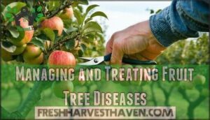 managing and treating fruit tree diseases