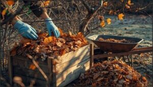 managing fallen leaves