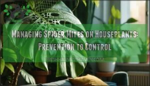 managing spider mites on houseplants