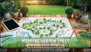 mapping garden space