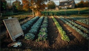 mapping out cool season crop successions