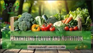 maximizing flavor and nutrition