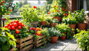 maximizing small spaces with container gardening