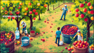 minimizing contamination during harvest