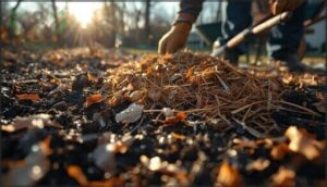 mulching for protection