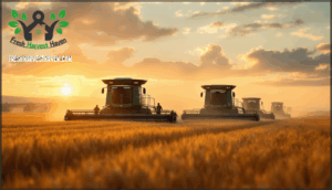 multi-row and consolidated harvesting methods