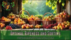 optimal ripeness and sorting