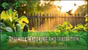 optimize watering and irrigation optimize watering and irrigation