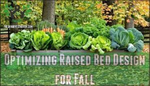 optimizing raised bed design for fall