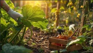 organic and manual squash bug control methods