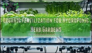 organic fertilization for hydroponic herb gardens