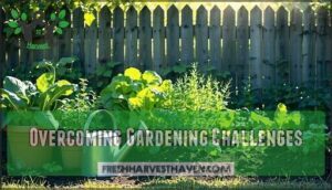 overcoming gardening challenges