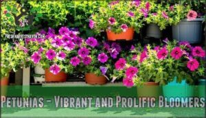 petunias – vibrant and prolific bloomers