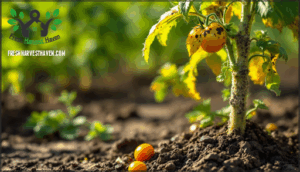 plant stress and increased susceptibility