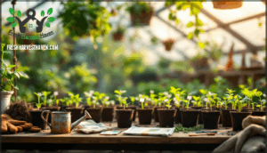 planting and caring for seedlings
