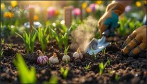 planting at the right depth and time planting at the right depth and time