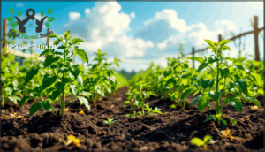 planting depth and spacing techniques