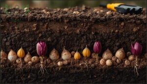 planting in clusters and layers