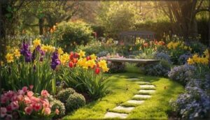 popular color pairings for spring gardens