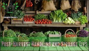 post-harvest handling and storage tips