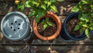 pot materials and drainage needs pot materials and drainage needs